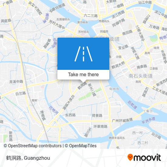 鹤洞路 map