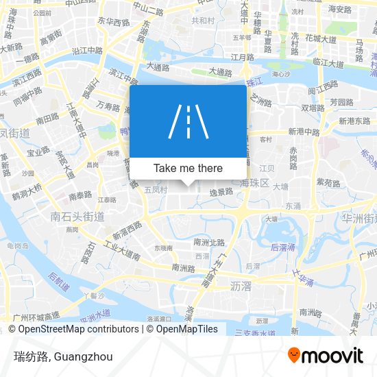 瑞纺路 map
