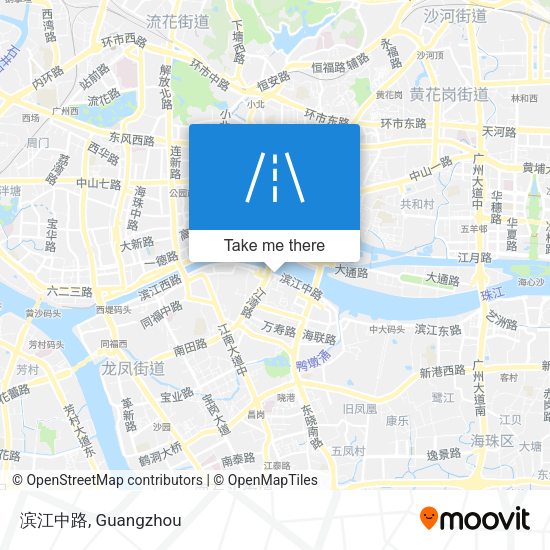 滨江中路 map