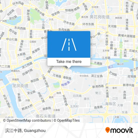 滨江中路 map
