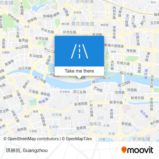琪林街 map