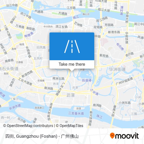 四街 map