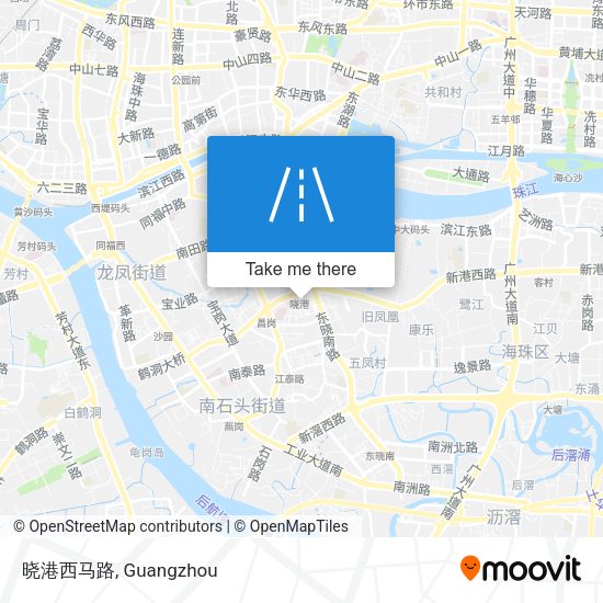 晓港西马路 map