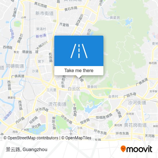 景云路 map