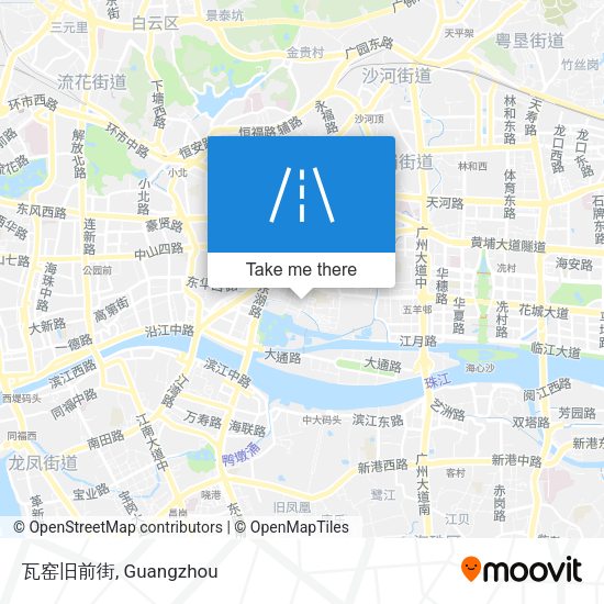 瓦窑旧前街 map