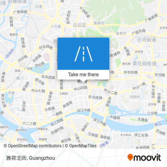 雅荷北街 map