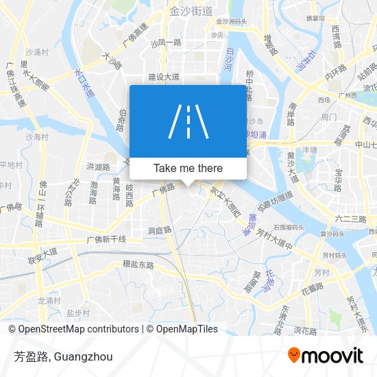 芳盈路 map