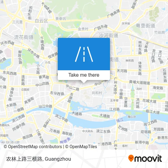 农林上路三横路 map