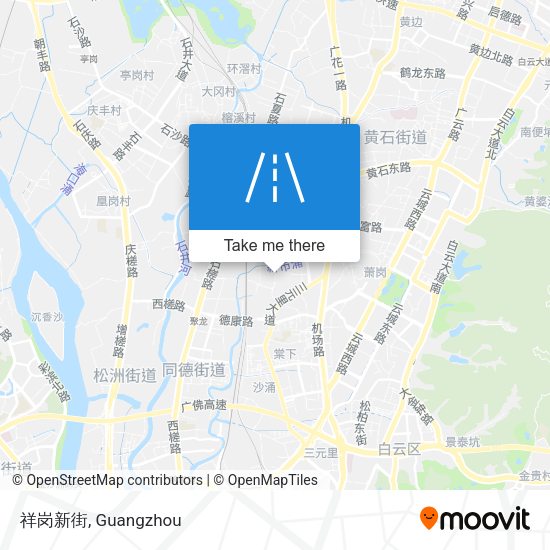 祥岗新街 map