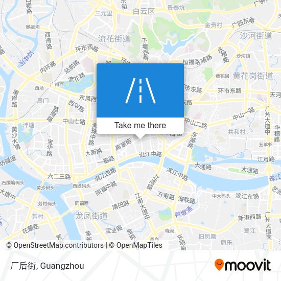 厂后街 map