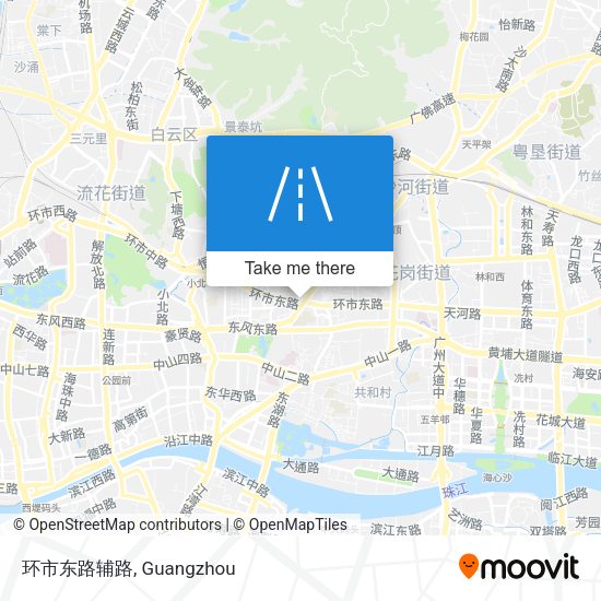 环市东路辅路 map