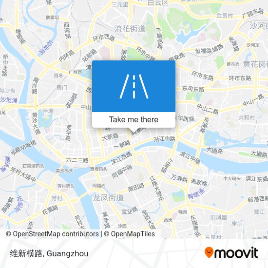 维新横路 map