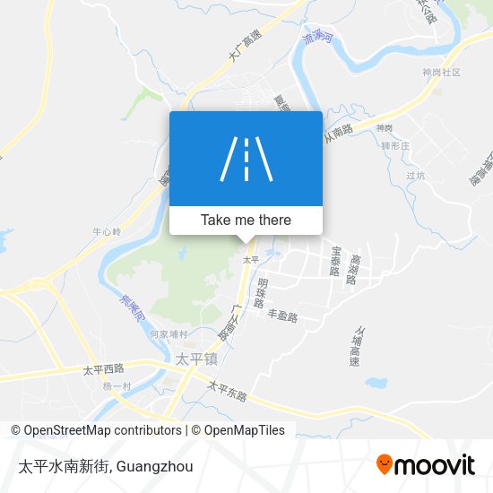 太平水南新街 map