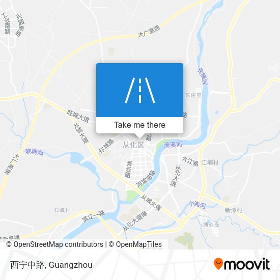 西宁中路 map