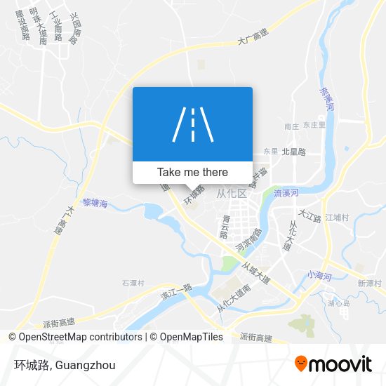 环城路 map