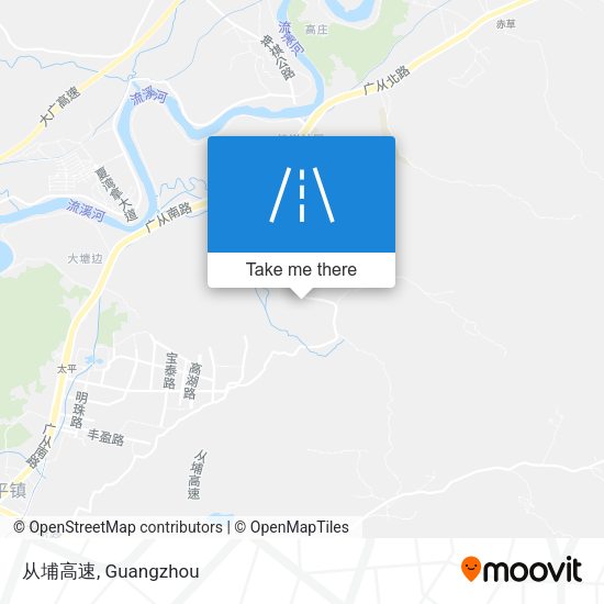 从埔高速 map
