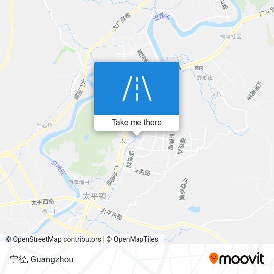 宁径 map