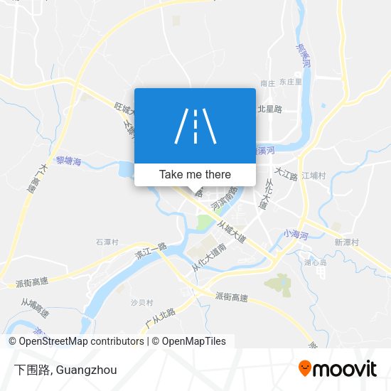 下围路 map