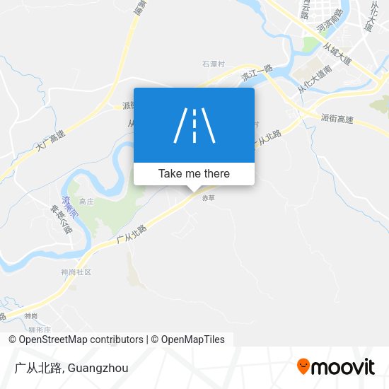 广从北路 map