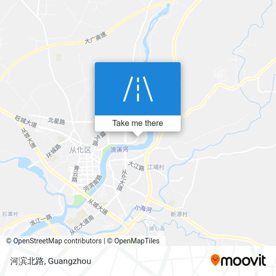 河滨北路 map
