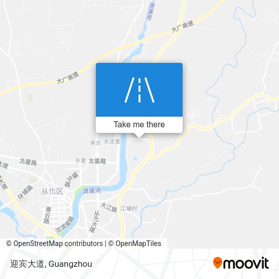 迎宾大道 map