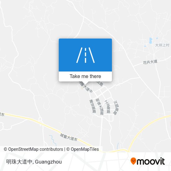 明珠大道中 map