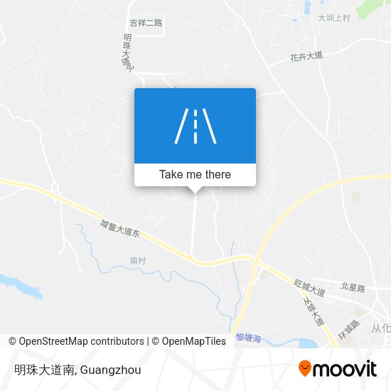 明珠大道南 map