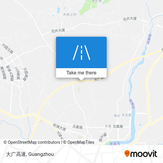 大广高速 map