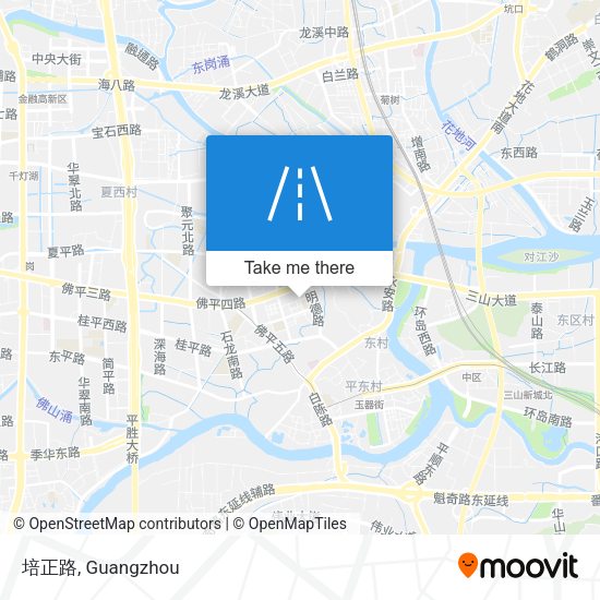 培正路 map