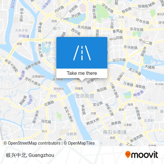 岐兴中北 map