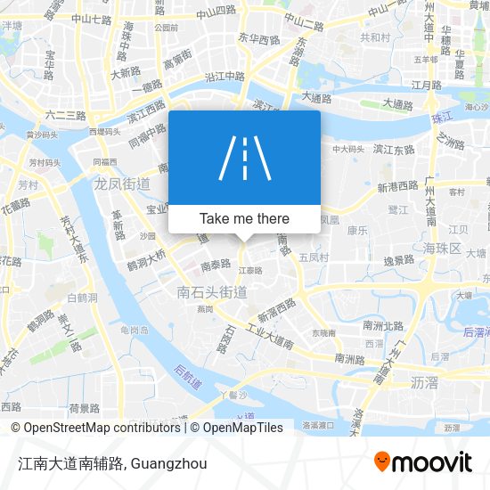 江南大道南辅路 map