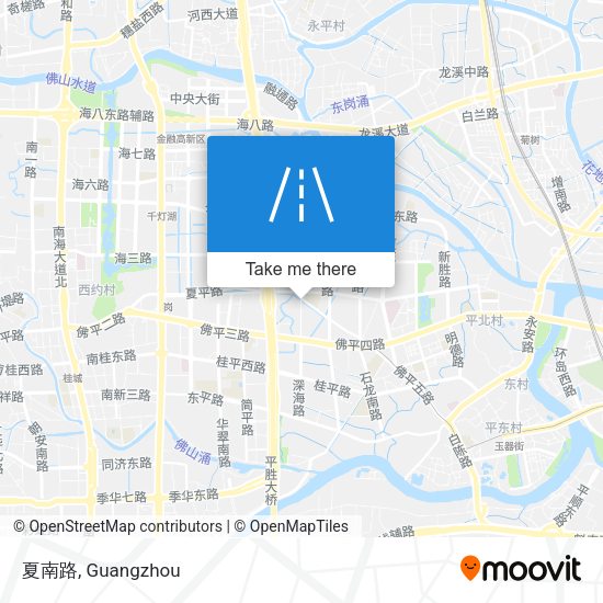 夏南路 map
