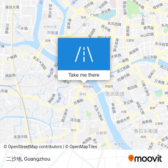 二沙地 map