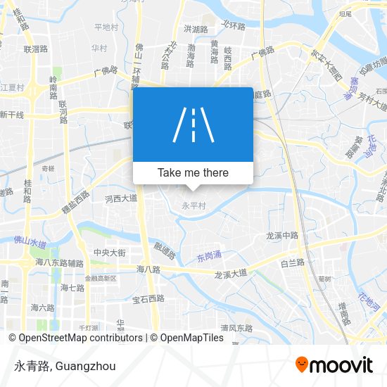 永青路 map