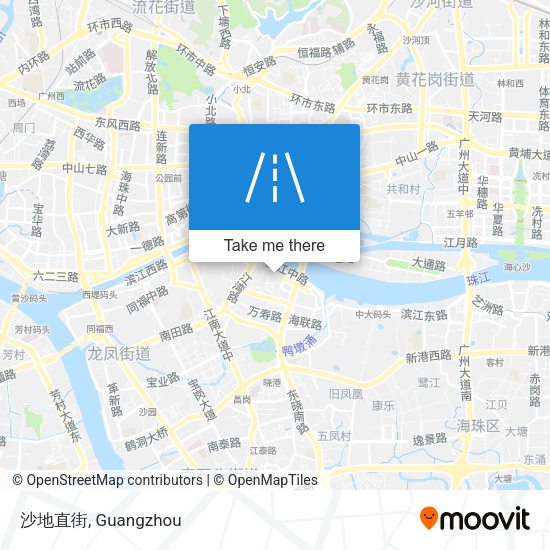 沙地直街 map