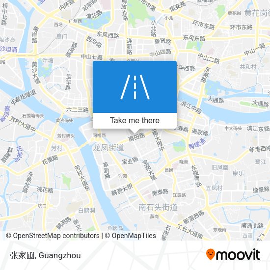 张家圃 map