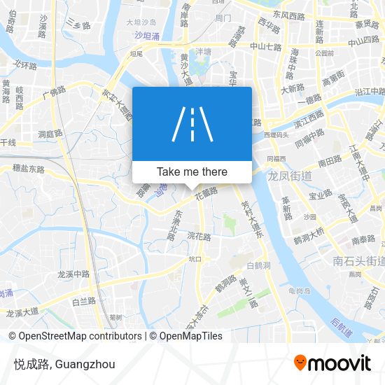 悦成路 map