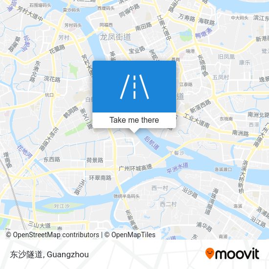 东沙隧道 map