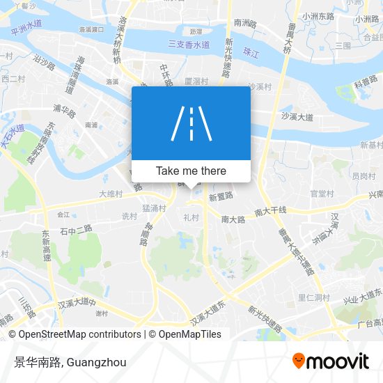 景华南路 map