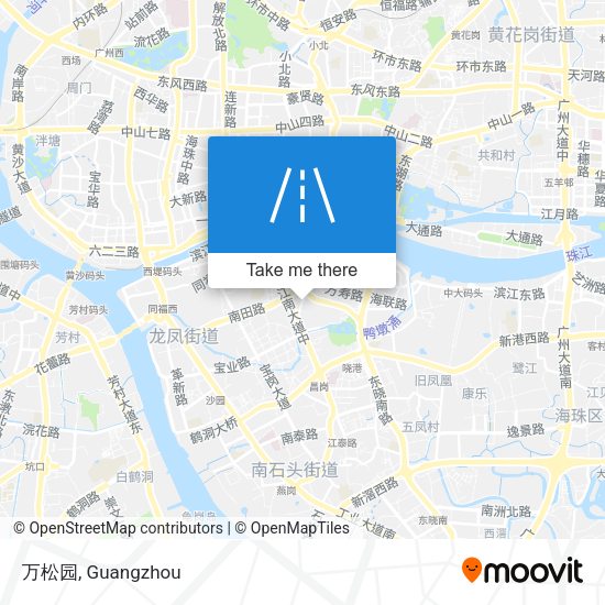 万松园 map