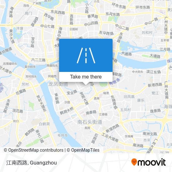 江南西路 map