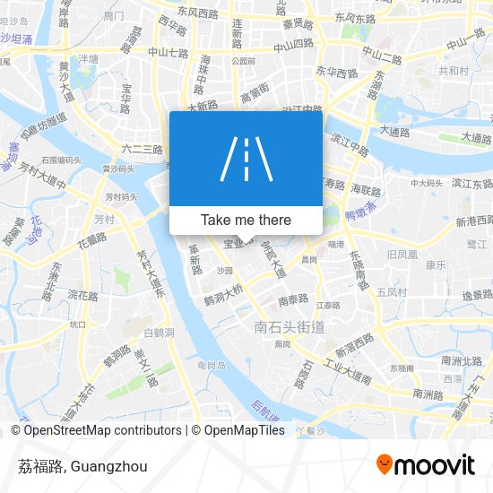 荔福路 map