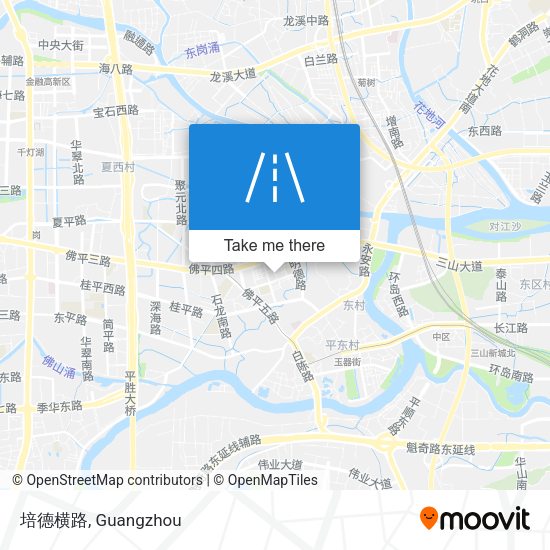 培德横路 map