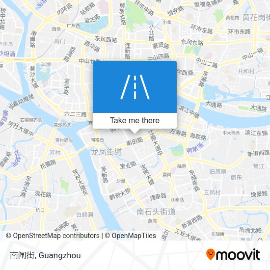 南闸街 map