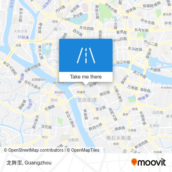 龙舞里 map
