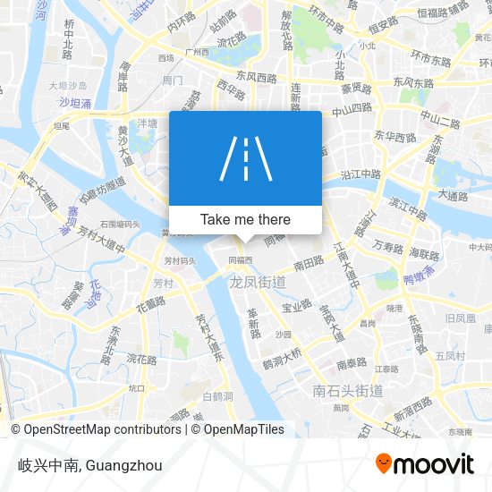 岐兴中南 map