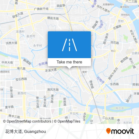 花博大道 map
