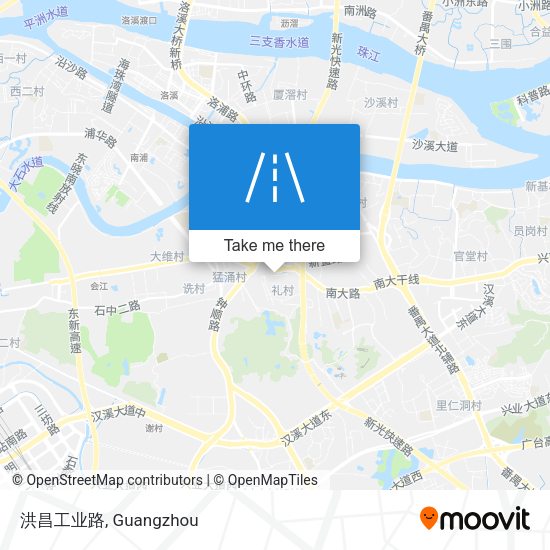 洪昌工业路 map