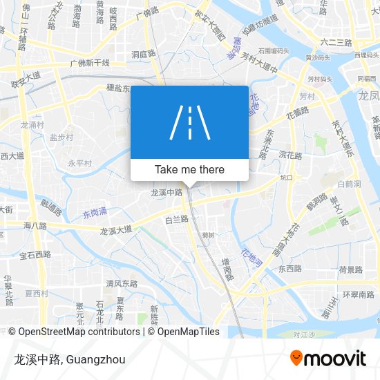 龙溪中路 map