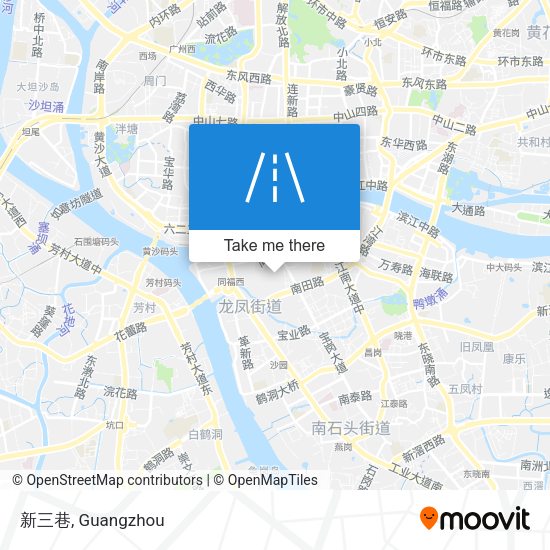 新三巷 map